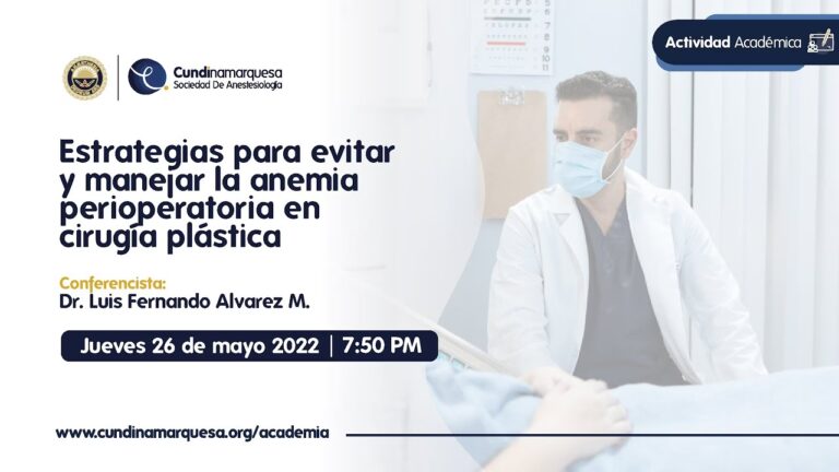 Cirugía con Anemia: Riesgos y Soluciones