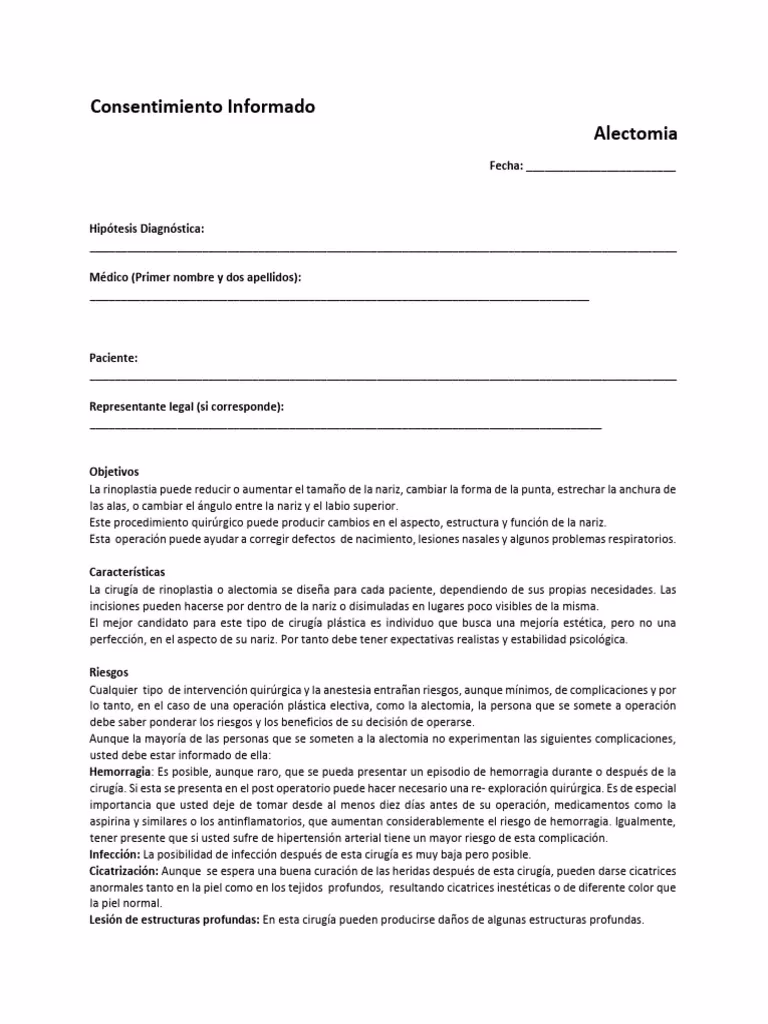¿Cuándo es obligatorio el consentimiento informado?