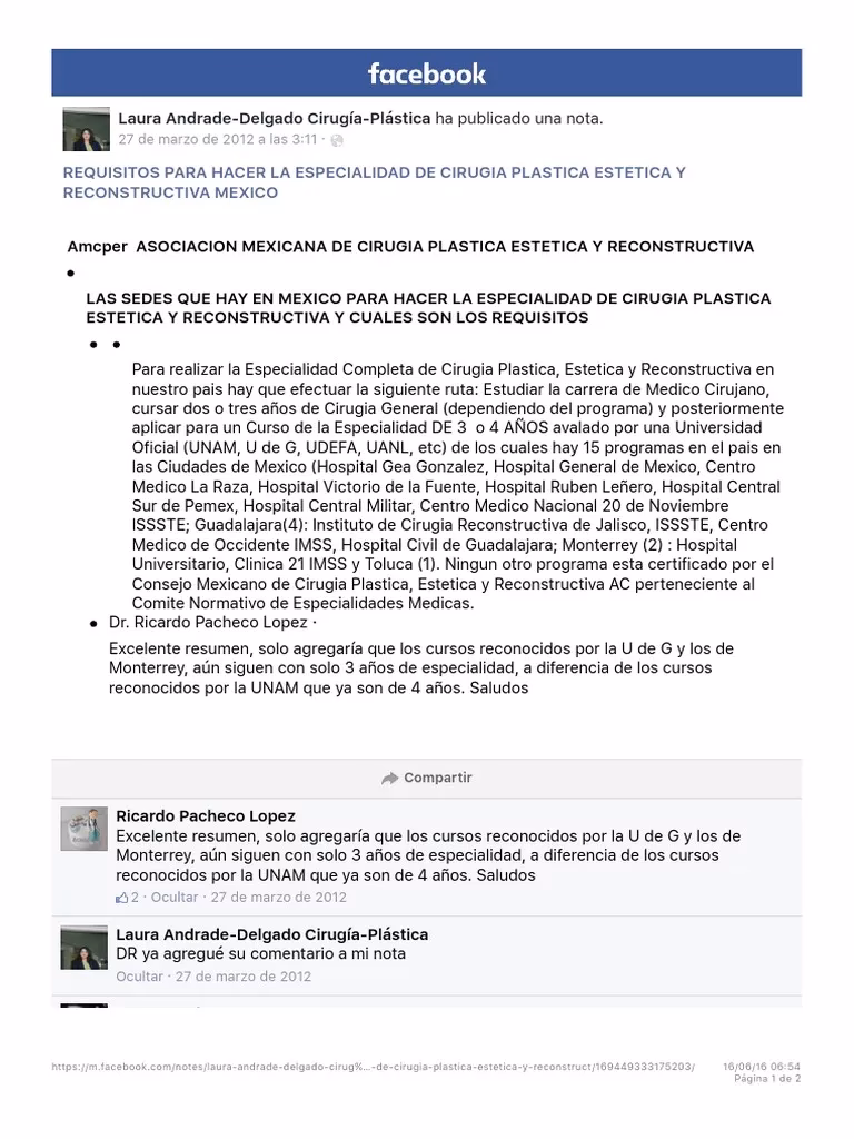 ¿Qué se necesita para ser cirujano plástico en México?