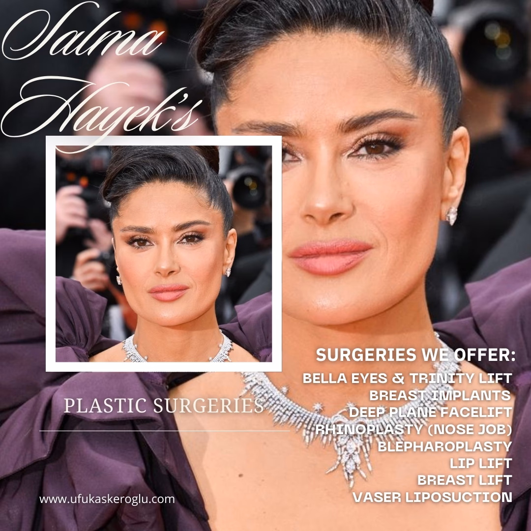 ¿Qué se pone Salma Hayek en la cara?